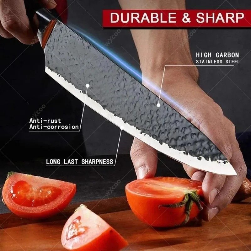 Steel Knife Set - 6 Pieces, Very Beautiful - Image 3