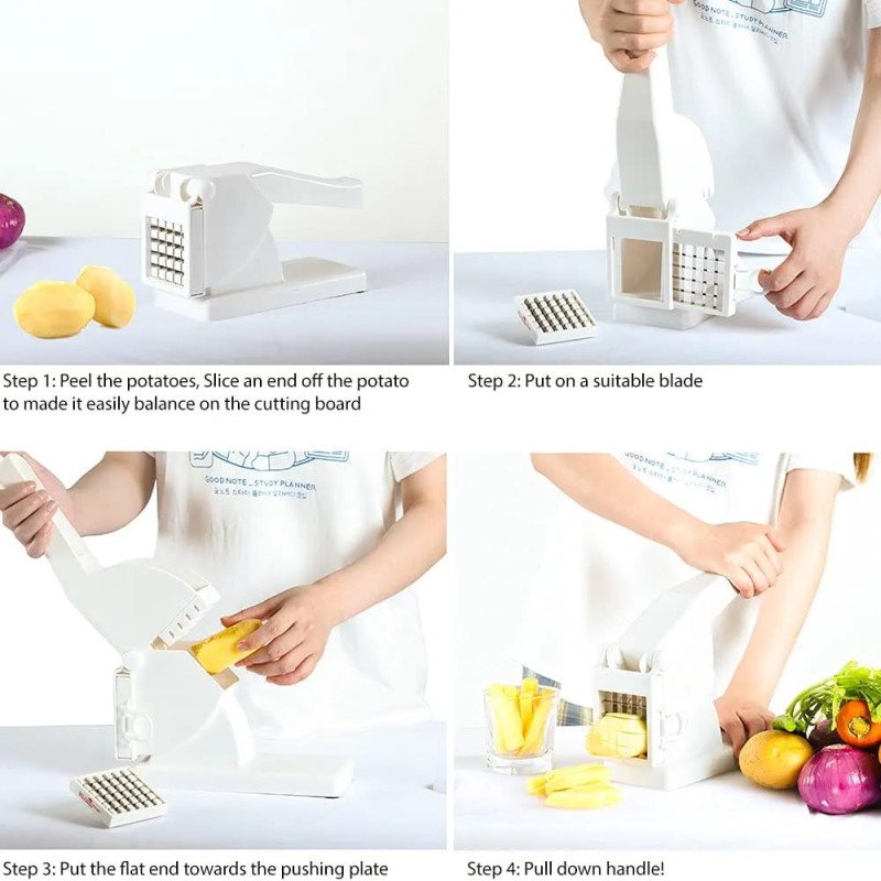 POTATO SLICER CUTTER PLASTIC - Image 3