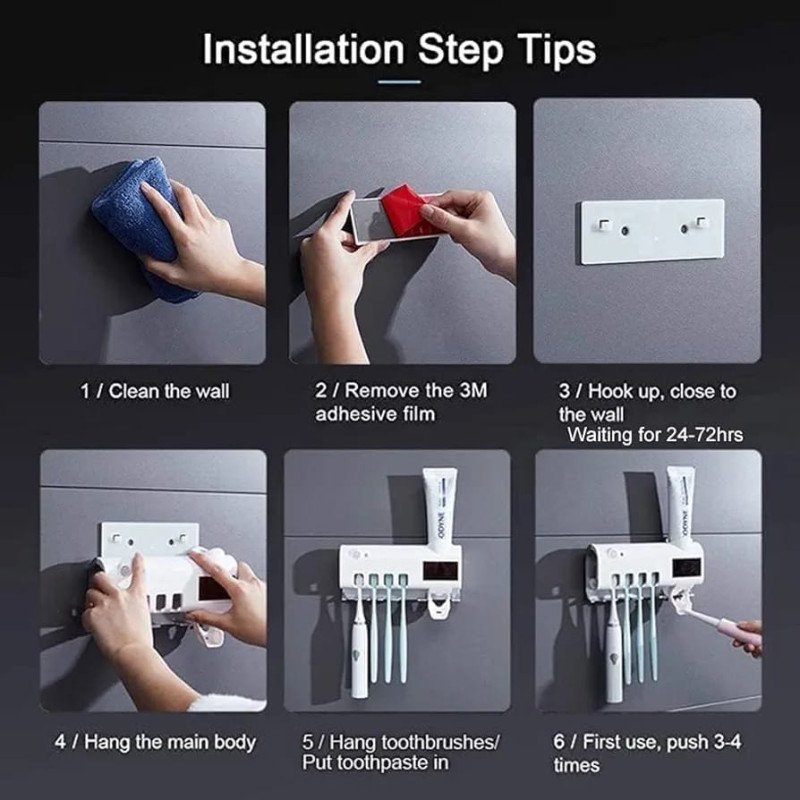 Automatic Toothpaste Sterilizer Dispenser - Image 4