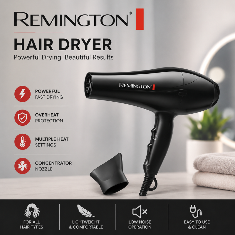 Remington Hair Dryer Model - Image 2